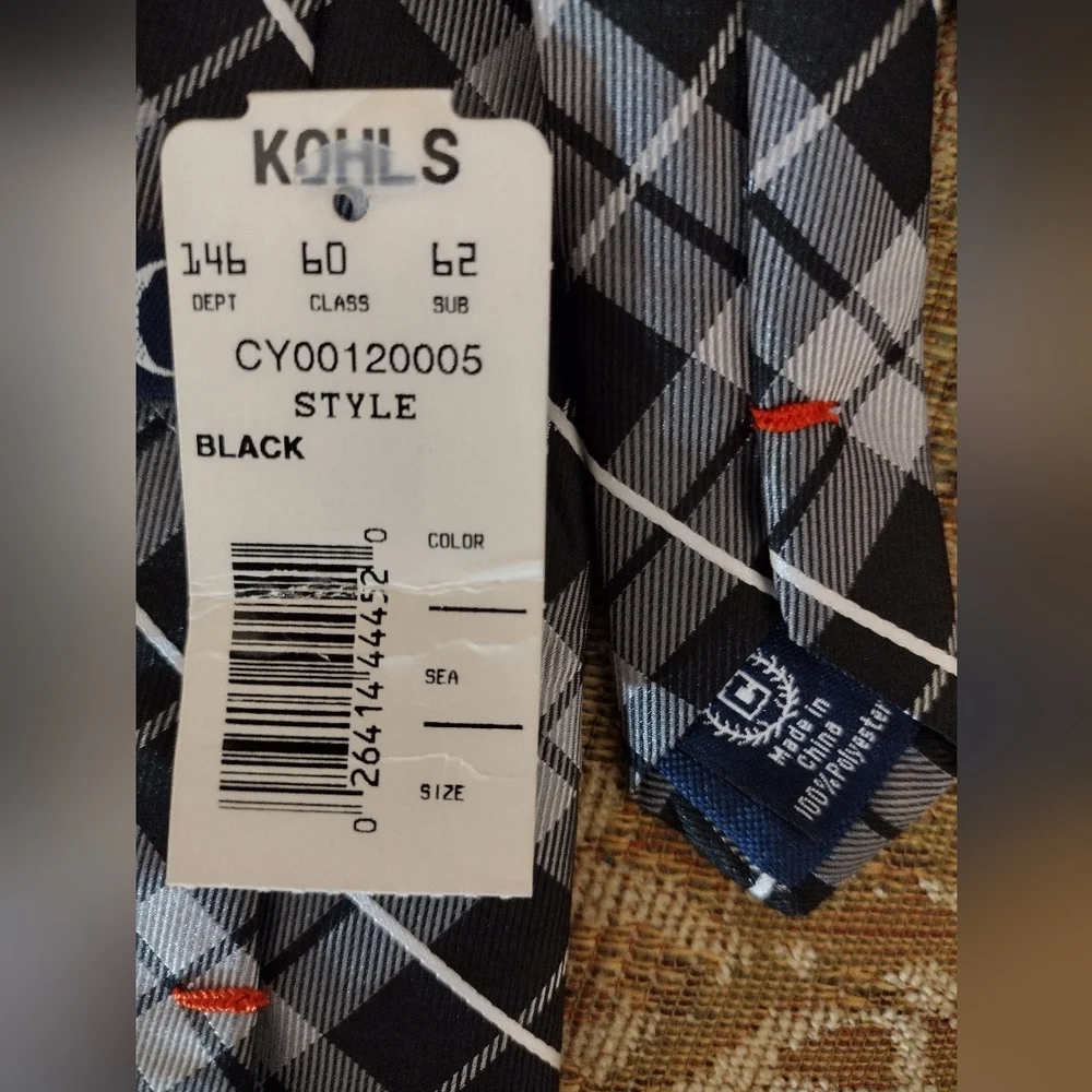 NWT Chaps Polyester Boy's Tie